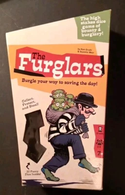 The Furglars Game Bananagrams NEW Catch Burglars 20 Furry Dice Game Ages 7+ - Image 1 of 4
