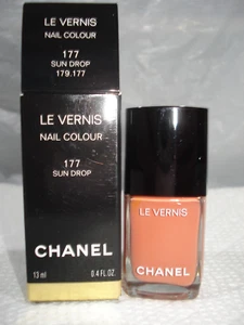 Chanel Le Vernis Nail Colour Polish- 177 SUN DROP 100% AUTHENTIC (LIMITED) BNIB - Picture 1 of 1