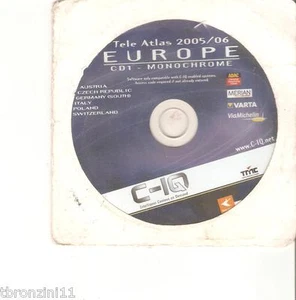 TELE ATLAS 2005/06 EUROPE - CD1 - MONOCHROME - Picture 1 of 1