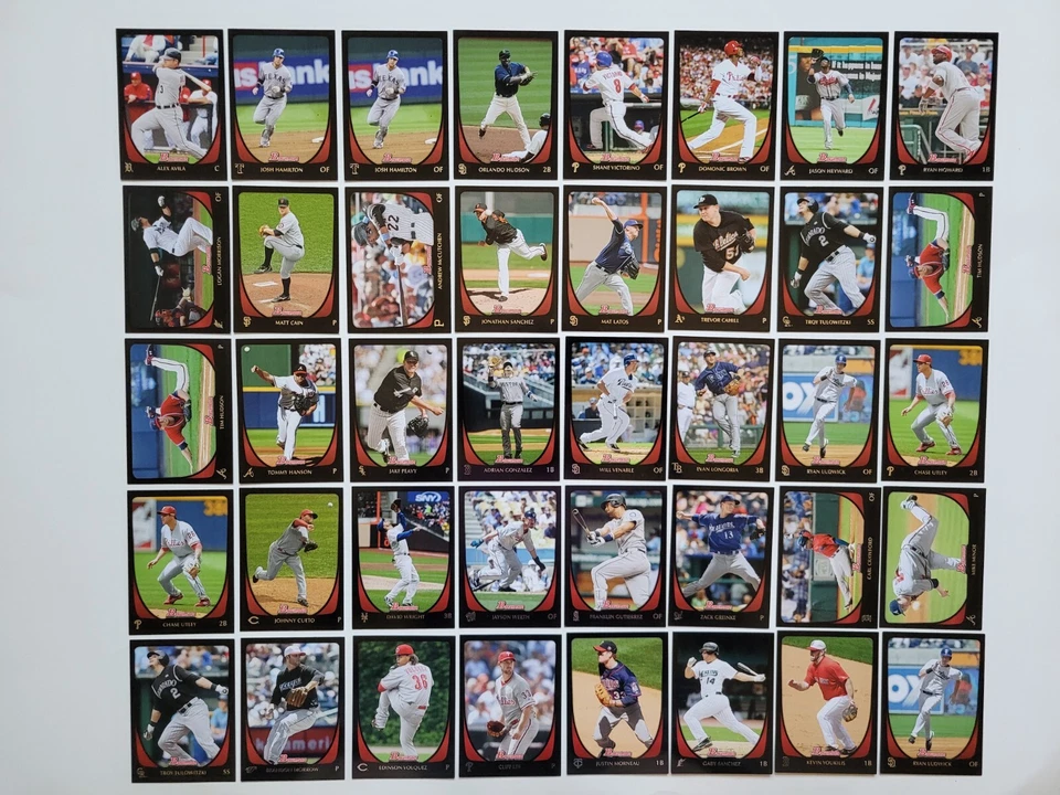 2011 BOWMAN BASEBALL CARDS Your Pick of Players Complete your set - Image 1 of 1