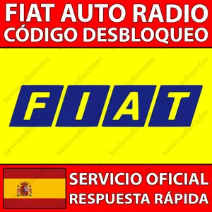 ✅FIAT RADIO CODIGO DESBLOQUEO FREEMONT BRAVO FULLBACK QUBO SCUDO SEICENTO STILA✅ - Imagen 1 de 6