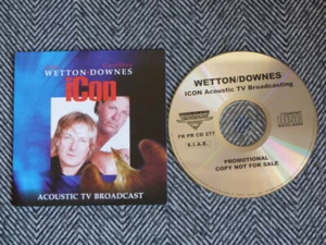JOHN WETTON / Geoffrey DOWNES - Icon - CD PROMO (Frontiers Records) - Imagen 1 de 2