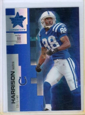 2007 Rookies & Stars Longevity #82 Marvin Harrison /149 Indianapolis Colts - Image 1 of 2