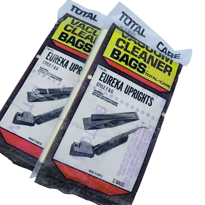 Vacuum Cleaner Bags for Eureka F&G Uprights (Qty 4) Carpet Care T-16FG Unopened - Image 1 of 4