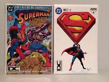 Superman The Man of Steel #28 Action Comics #701 DCU DC Universe Variant Logo