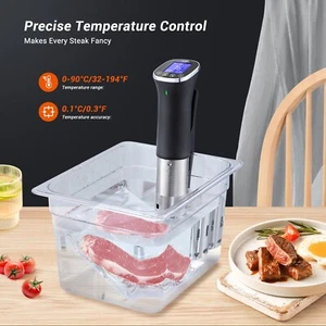 INKBIRD WiFi Sous Vide Cooker ISV-300W Immersion Slow Cook IPX7 Waterproof 1000W - Picture 1 of 12