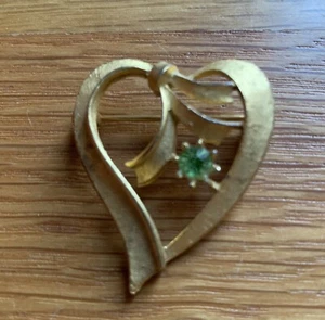Vintage Peridot Pin - Imagen 1 de 3