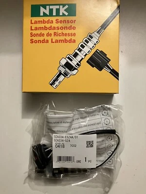 NTK OZA334-SZ4 ( 0418 ) OXYGEN LAMBDA SENSOR - Image 1 of 2