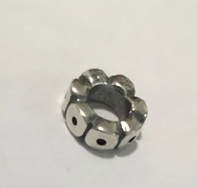 Pandora Sterling Silver OWL EYE Spacer Bead #790232 (619) - Image 1 of 3