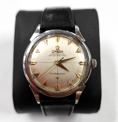 Omega Constellation 2782-2 1954 parachoques automático 34 mm Cal. Reloj 354 Vintage Foto 1 de 4