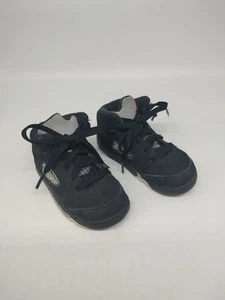 Nike Air Jordan 5 Retro BT schwarz metallic (440890-003) Kleinkinder Größe 6C - ohne Karton - Bild 1 von 9