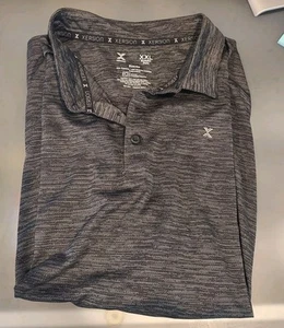 Xersion Men's Short Sleeve Even Air Golf Polo Shirt Black Size XXL NWT - Picture 1 of 7