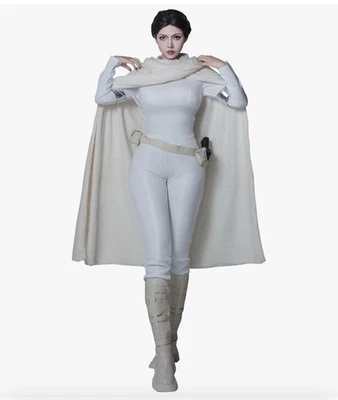 Padme Naberrie Amidala косплей костюм наряд Хэллоуин карнавальный костюм плащ топы - Изображение 1 из 4