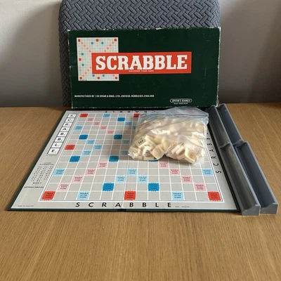 Scrabble Vintage 1955 Edition Board Game by Spear's Games Complete Set - Image 1 of 4