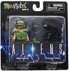 Aliens - Series 1 Sgt Apone & Warrior Alien 2-pack Minimates by Diamond Select - Bild 1 von 1