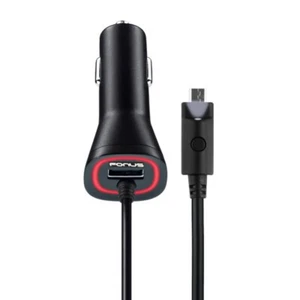 3.1Amp Rapid Car Charger DC Power Adapter USB Port MicroUSB for Cell Phones - Picture 1 of 2