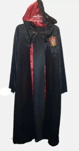 HARRY POTTER GRYFFINDOR DELUXE COSTUME CAPE CLOAK ROBE RUBIES HALLOWEEN SZ L - Picture 1 of 6
