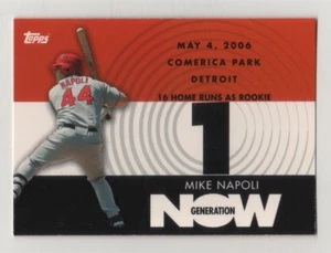 2007 Topps Generation Now Mike Napoli Insert Lot (11 Different) - Pick Any 4 - Bild 1 von 1