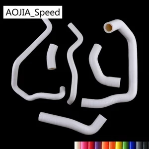WHITE For Kawasaki Ninja ZX10R ZX-10R 2008 2009 2010 Silicone Radiator Hose Kit - Picture 1 of 14