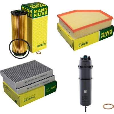 MANN-FILTER Inspektionspaket Filterset für BMW 5er Touring 530d xDrive X5 - Bild 1 von 4