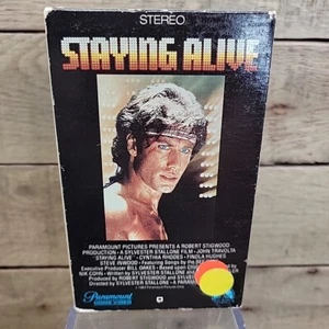 Staying Alive Beta Tape 80's Movie Dance Betamax 1983 John Travolta NOT VHS - Bild 1 von 7