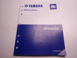 2008 Yamaha EF4500ISE Generator Service Manual LIT-19616-01-46 EF4500 ISE 08 - Picture 1 of 5