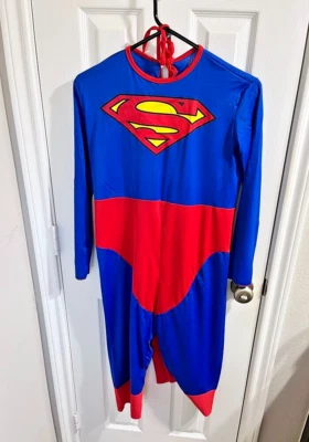 Superman Costume Jumpsuit with Cape - DC Comics - Image 1 of 4
