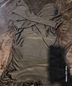Black Small 2 peice Swimsuit - Picture 1 of 4