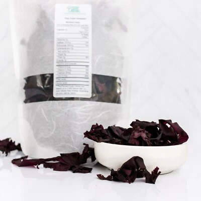 Atlantic Dulse Whole Leaf - Palmaria palmata - 100% Natural & Wildcrafted - Image 1 of 4