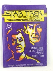 1979 Star Trek The Motion Picture TOPPS Sealed Wax Pack - Picture 1 of 8