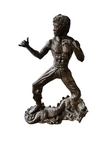 BRUCE LEE The Little Dragon Sculpture Rare Limited Edition by Raymond D Hunter - Picture 1 of 9