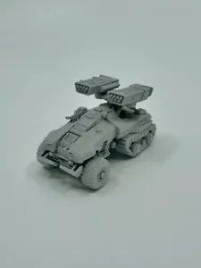 Halo Ground Command UNSC M9 MAIN ANTI-AIPCRAFT TANK - Picture 1 of 5