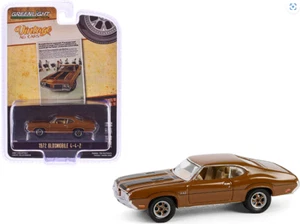 Oldsmobile 442 1972 The Complete Escape Machine Greenlight 1/64 Vintage Ad Cars - Picture 1 of 6