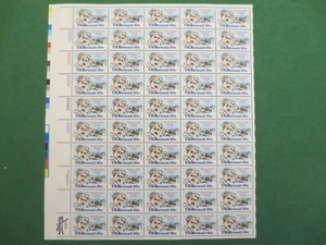 DOC Scott #C100 Glenn Curtiss, Aviation Pioneer AirMail 35¢ 1980 Sheet 50 MNH XF - Picture 1 of 5