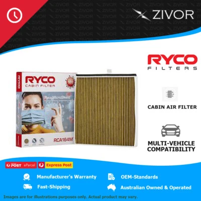 New RYCO Cabin Air Filter-Microshield For LEXUS LS400 UCF10R 4.0L 1UZ-FE RCA164M - image 1 of 4