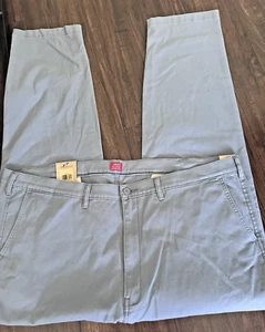 Pantalones chinos Levi's para hombre grandes y altos XX estándar calce cónico azul 46 W/34 L - Imagen 1 de 11