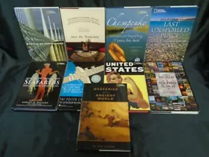 Lot of 9 NATIONAL GEOGRAPHIC HC Books, 2004-2009 Printings, Nice - Picture 1 of 5