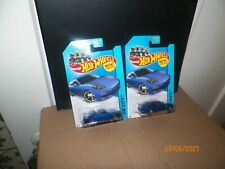 2 Hot Wheels 1:64 Scale 2014 City Series PORSCHE PANAMERA (BLUE)