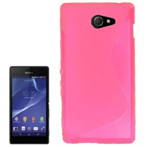 Etui na telefon komórkowy Case S-Style S-Line Design Curve Cover Bumper Sony Xperia M2 S50h Nowe - Zdjęcie 1 z 3