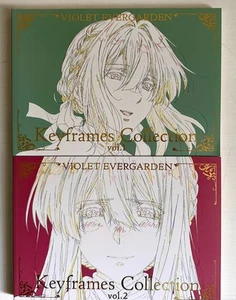 Violet Evergarden Keyframes Anime Collection Vol. 1 & 2 - Kyoto Animation Rare - Bild 1 von 2