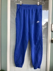 youth large nike sweatpants blue - Picture 1 of 4