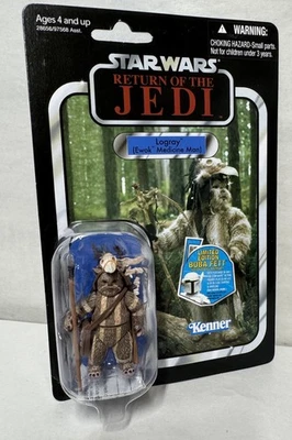 Logray Ewok Medicina Guerra de las Galaxias Colección Vintage VC55 Sellado #2 Increíble Foto 1 de 4