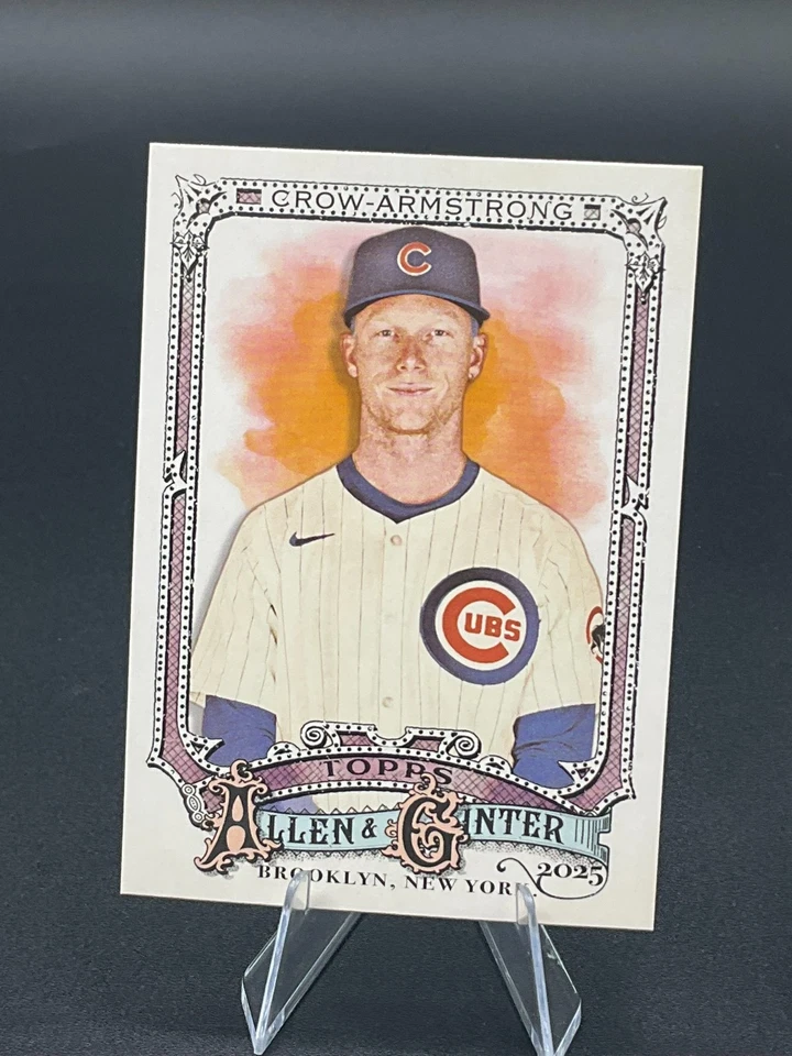 2025 Topps Allen & Ginter Baseball #5 Pete Crow-Armstrong, Chicago Cubs - Image 1 of 1