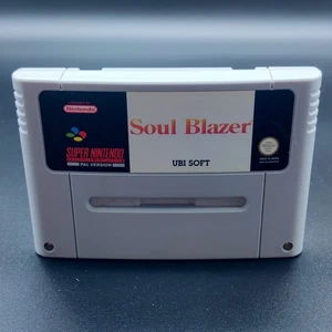 Super Nintendo SNES Spiel - Soul Blazer - Ubisoft - Modul - Picture 1 of 5