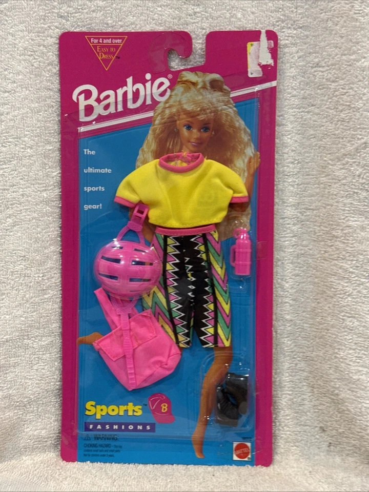 MOC 1995 Mattel Barbie Sports Fashions Rollerblading 68312-91