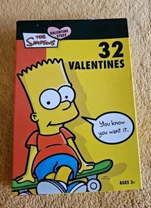 The Simpsons Valentinstag Karten Papier Magic Group 32 Stück Open Box 2007 - Bild 1 von 4