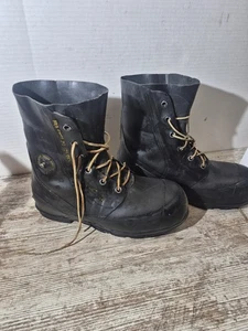 Military Bata Mickey Mouse Boots Extreme Cold Weather Black 11R - Picture 1 of 7