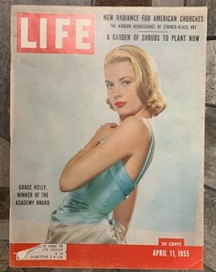 Vintage Life Magazine April 11 1955 Grace Kelly - Picture 1 of 2