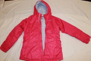 Columbia Girls Pink Insulated Coat Size XL (18/20) - Picture 1 of 8