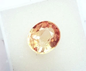 Piedras preciosas sueltas morganita natural forma ovalada 5,35 quilates certificadas con regalo gratis - Imagen 1 de 7